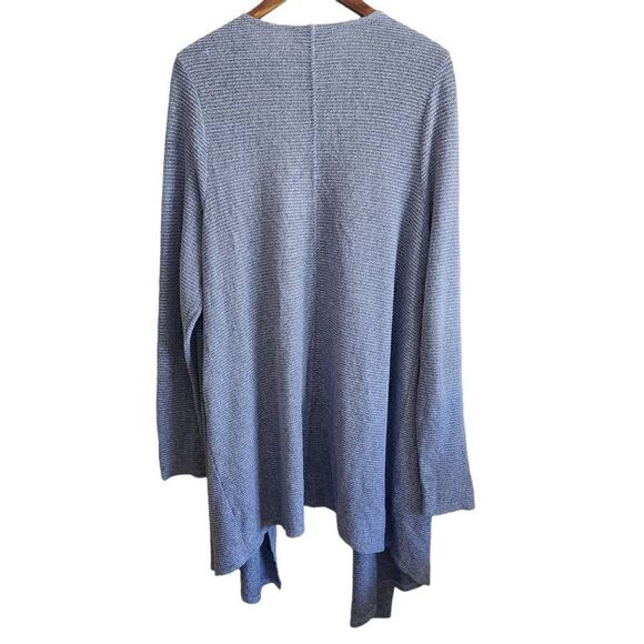 Lane Bryant Cardigan Sweater Womens 18/20 Plus Size Duster Open Front Blue - Picture 2 of 4